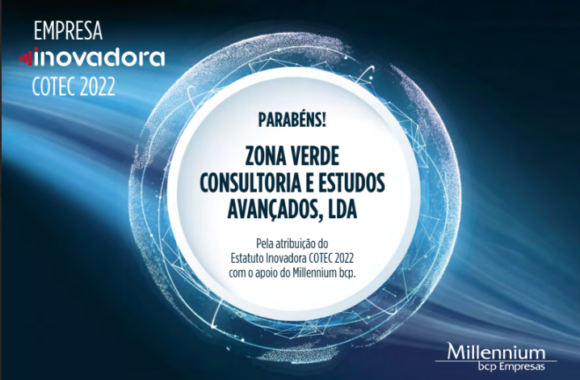 Certificado 2022 Inovadora COTEC__ZONAVERDE