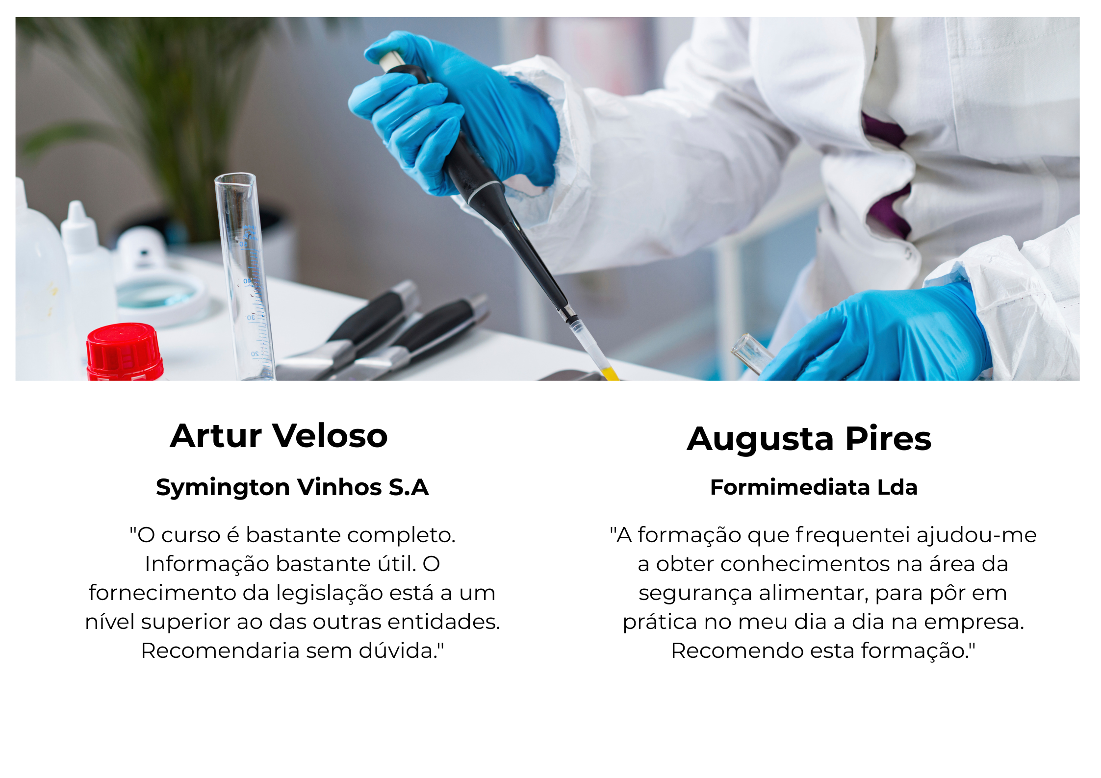 Profissionais que confiam na nossa formação - zonaverde